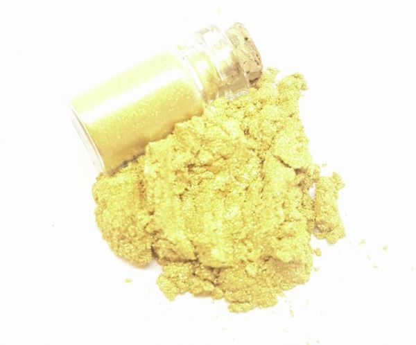 №17 Mini-mineral pigment Pure Gold Bustan Budur, 2 ml